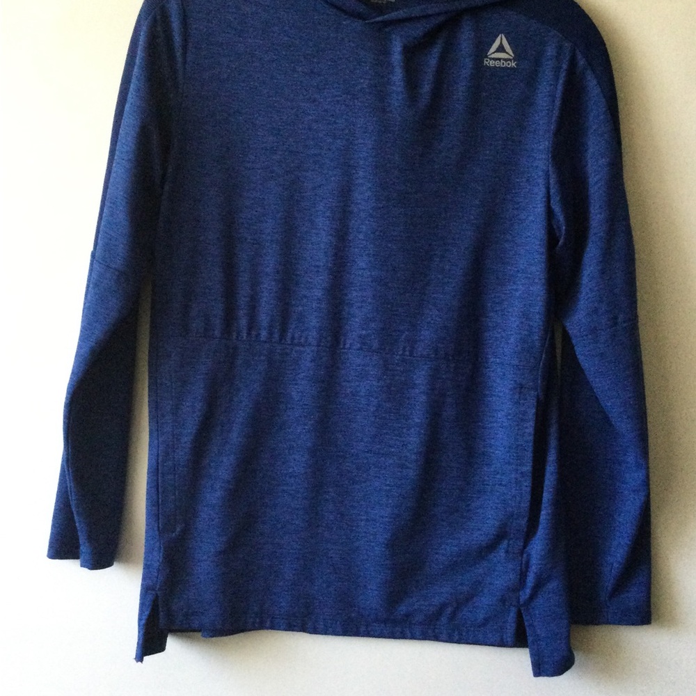 Reebok Blue Long Sleeve Hoodie